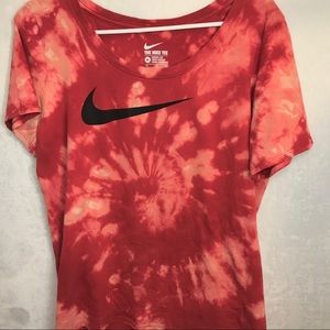 Bleach Dyed Nike tee